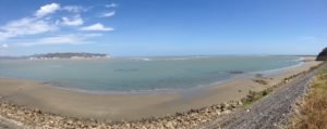 Vista Panoramica de Bahía de Caráquez desde la propiedad en San Vicente.z